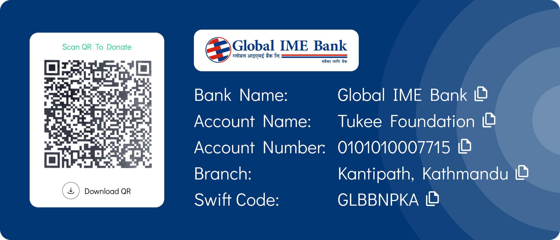 Bank Details